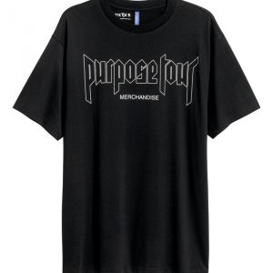 Justin Bieber's "Purpose" Tour Merch Hits H&M