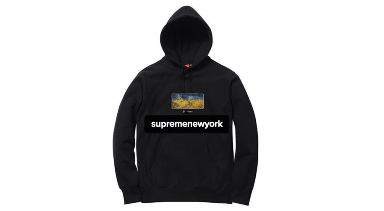 supreme van gogh hoodie