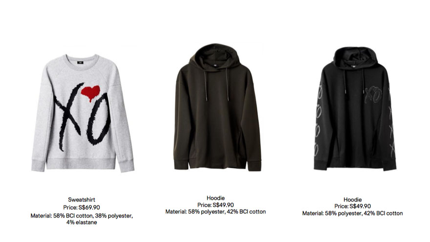 The Weeknd H M Collection