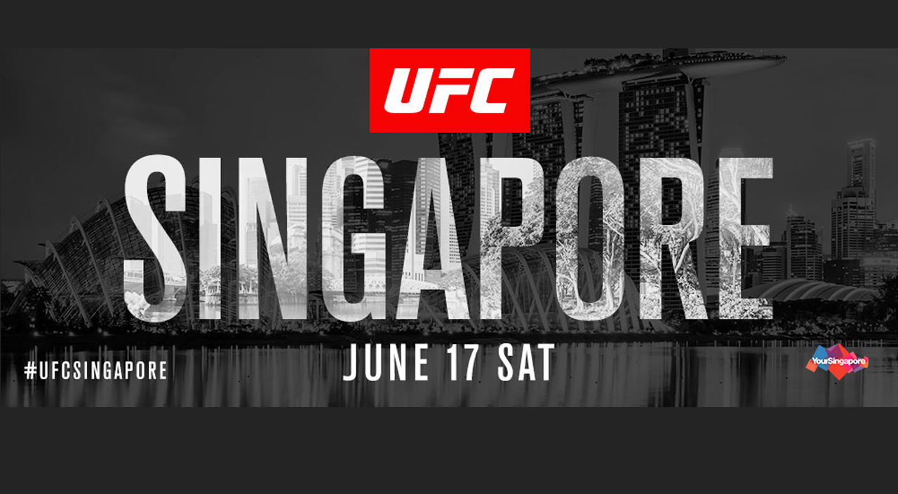 UFC comes to Singapore in June 2017