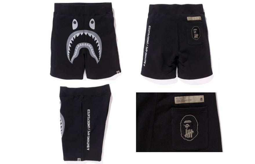 bape shark shorts retail price