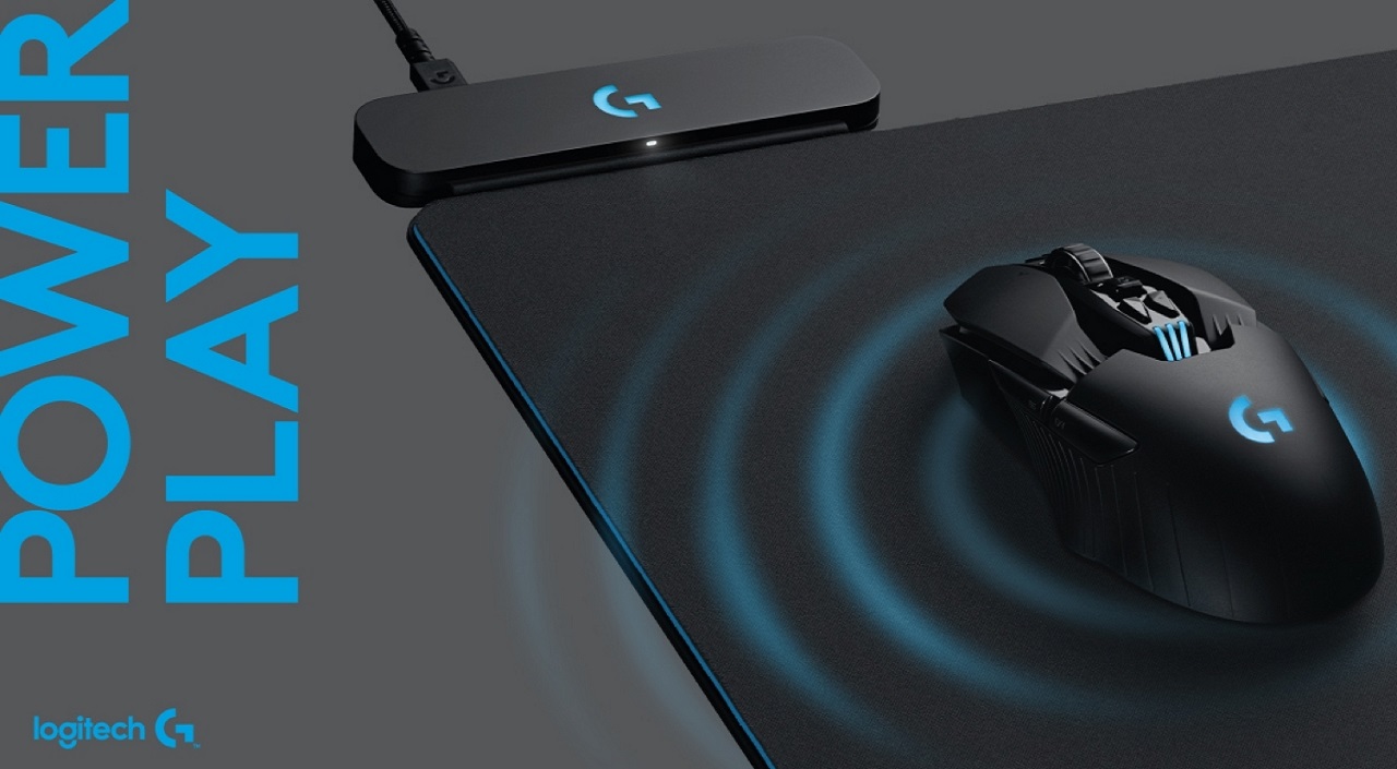 logitech wireless mouse pad charger