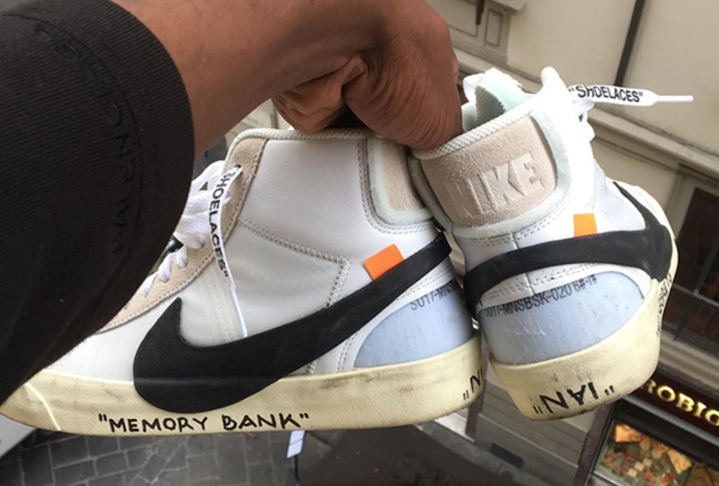 air blazer off white