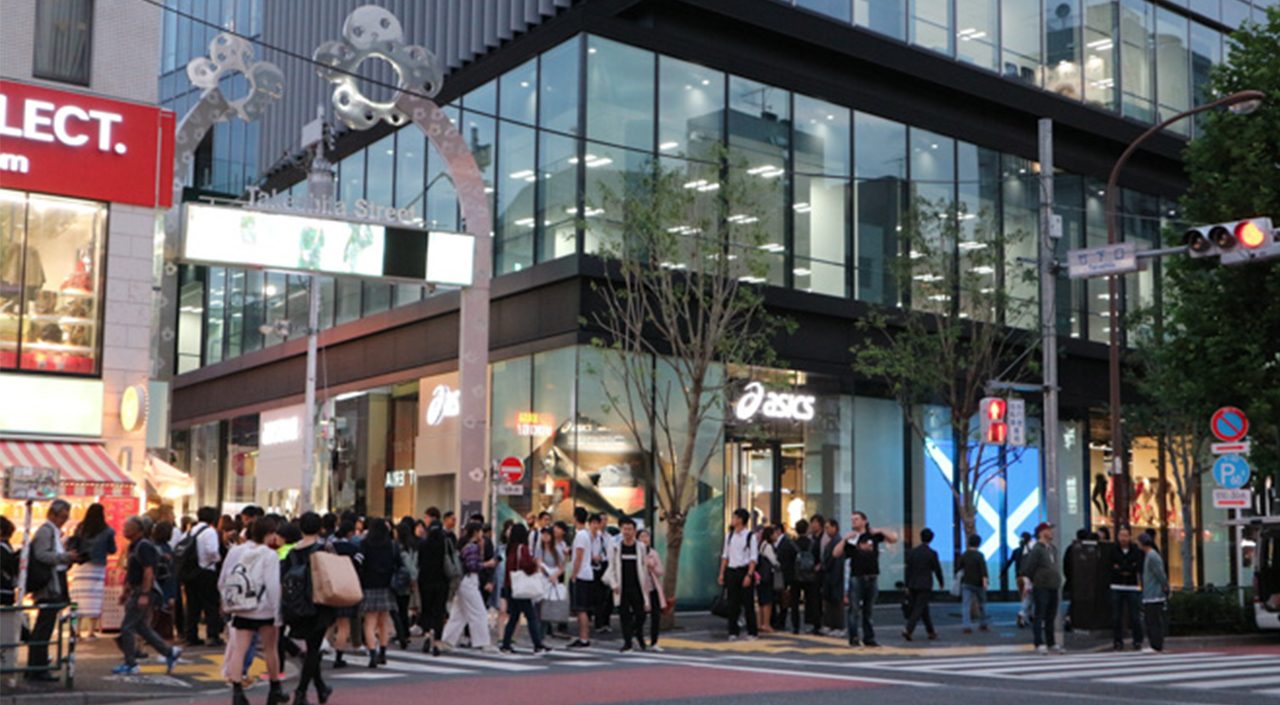asics harajuku flagship store