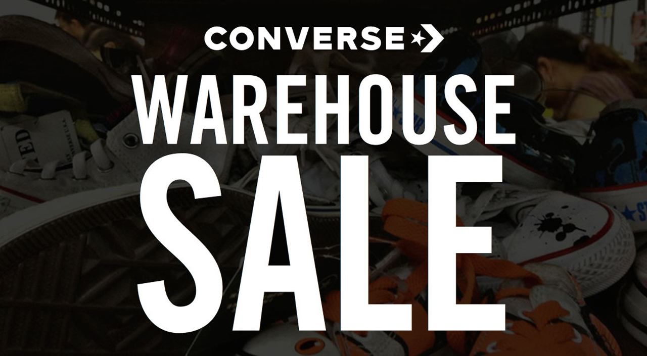 Converse Warehouse Sale 2017: November 