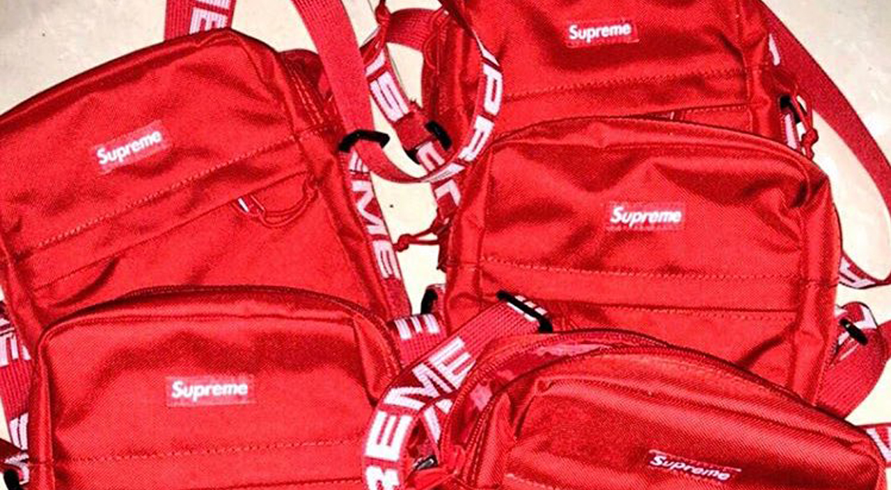 SS18 Supreme Shoulder Bag  Bags, Shoulder bag, Supreme bag