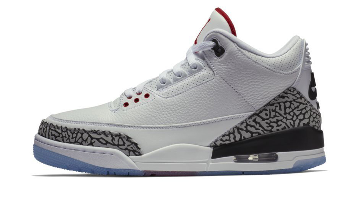 Nike Air Jordan 3 White Cement Drops Saturday, April 7 Straatosphere