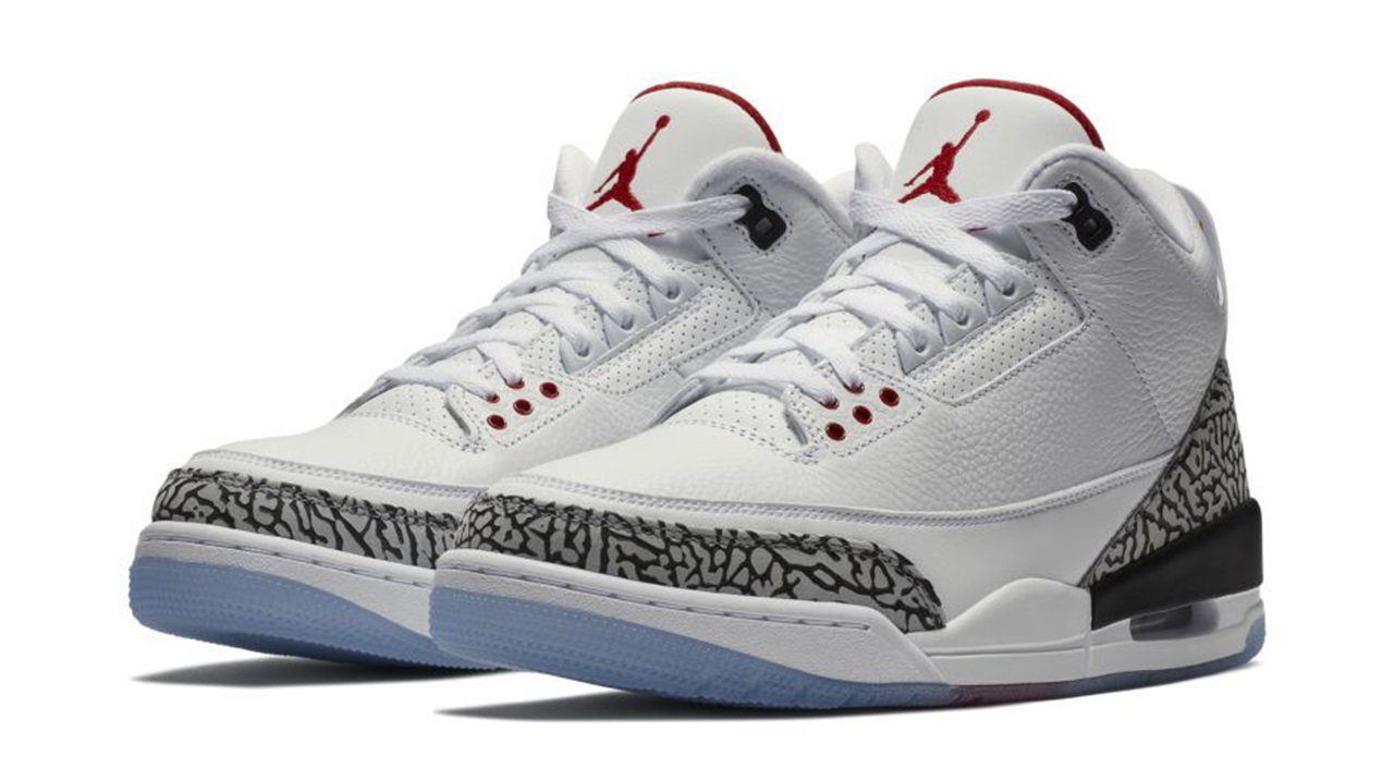 Nike Air Jordan 3 White Cement Drops Saturday, April 7 Straatosphere
