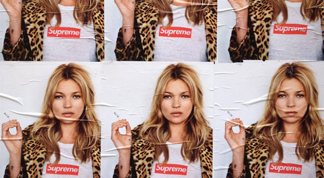 kate moss supreme photo