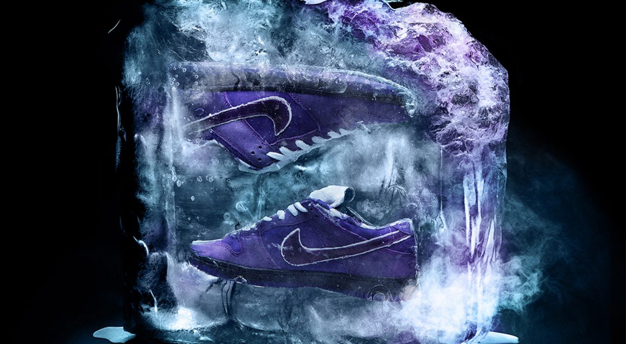 nike x concepts purple lobster