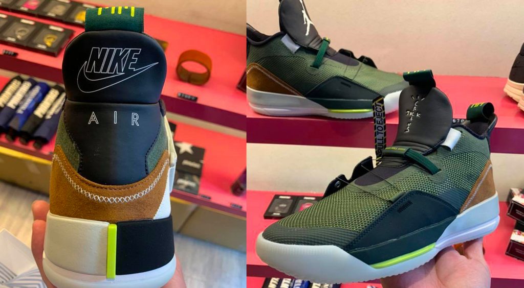 Travis Scott x Air Jordan 33 Pictured For The First Time