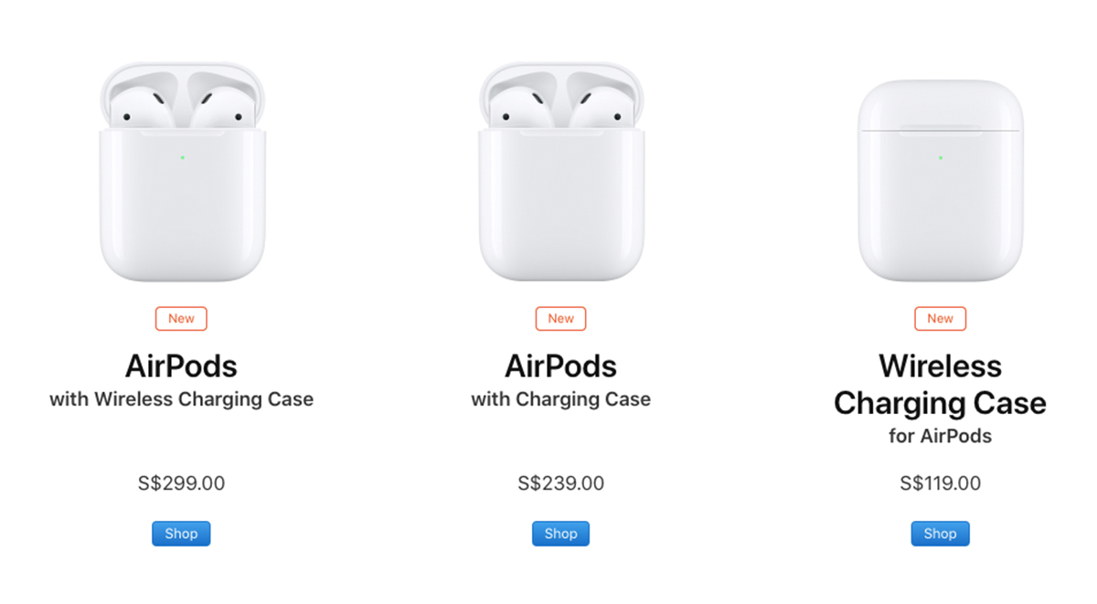 New Apple Airpods 2
