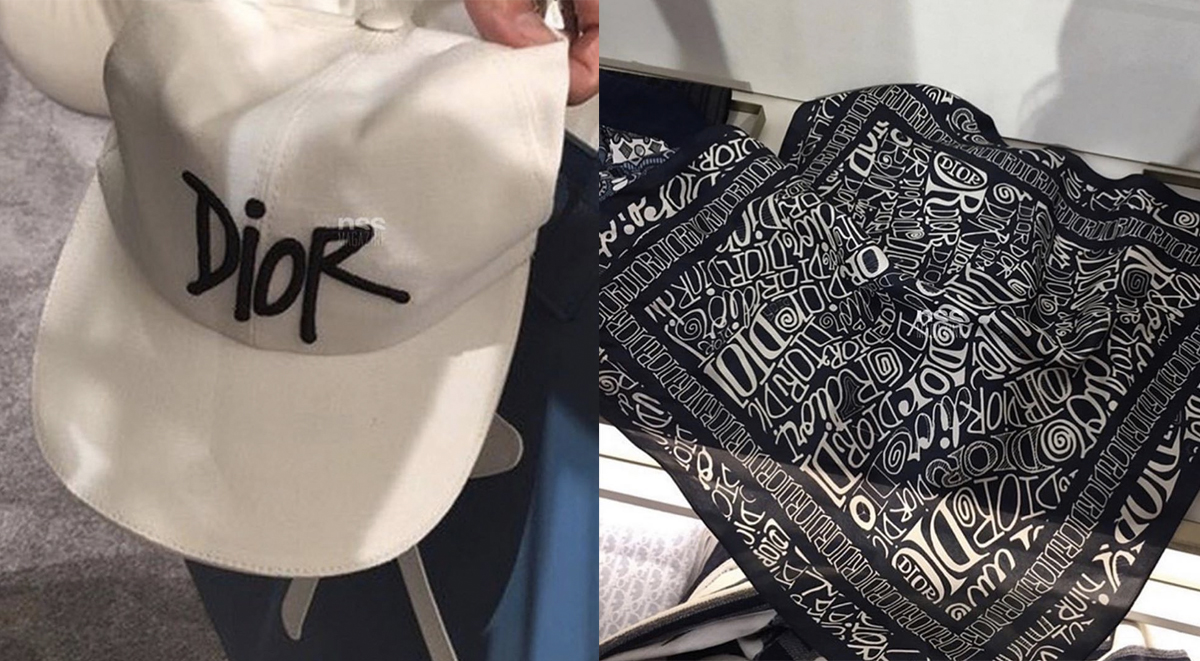 dior x stussy leaked images apparel accessories collection 2019