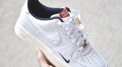 kith x Nike Air Force 1 collaboration closer look