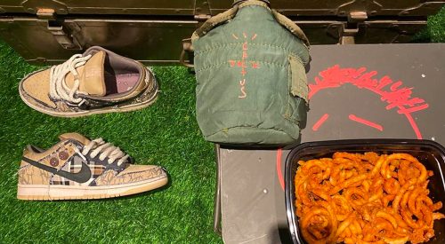 Cactus Jack Camping collection Instagram post