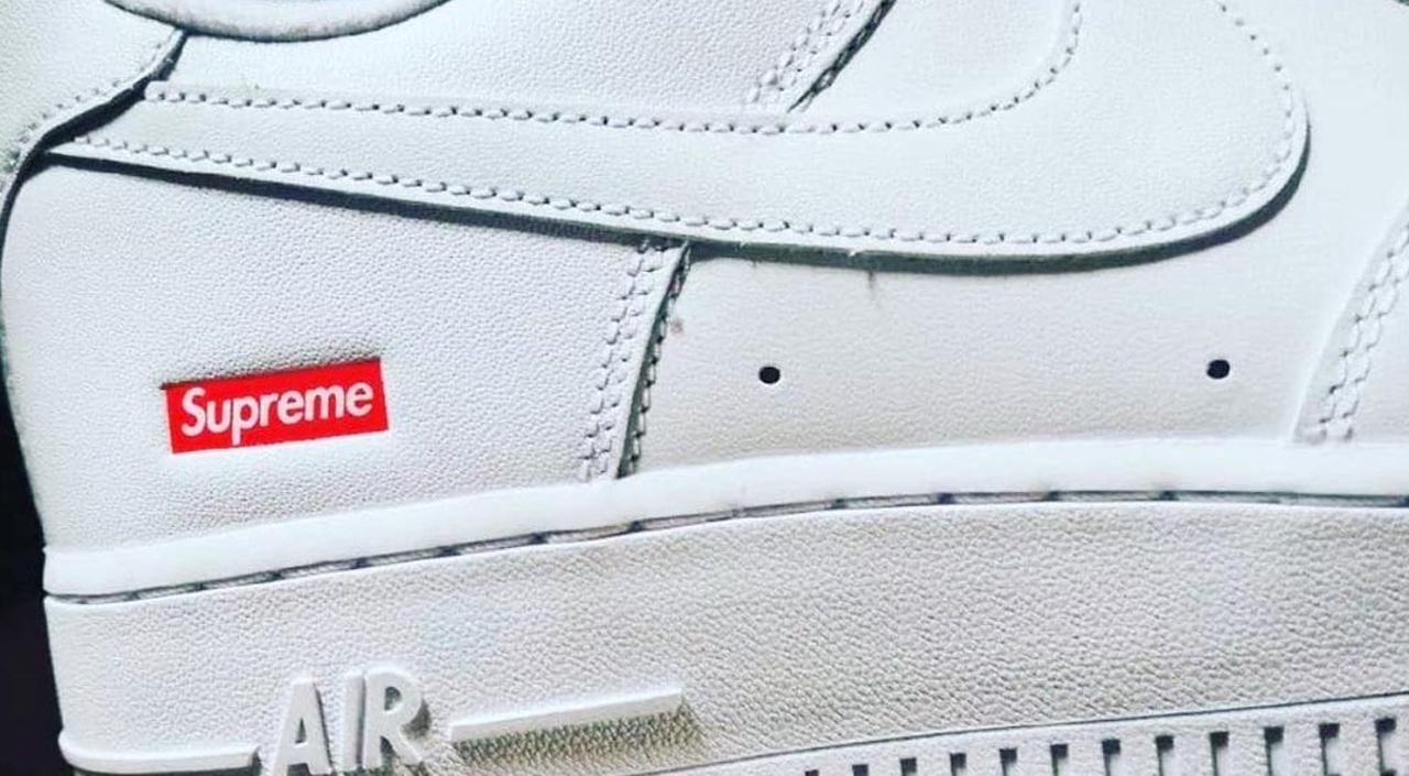 SS20 Supreme x Nike Air Force 1 The Sole Supplier