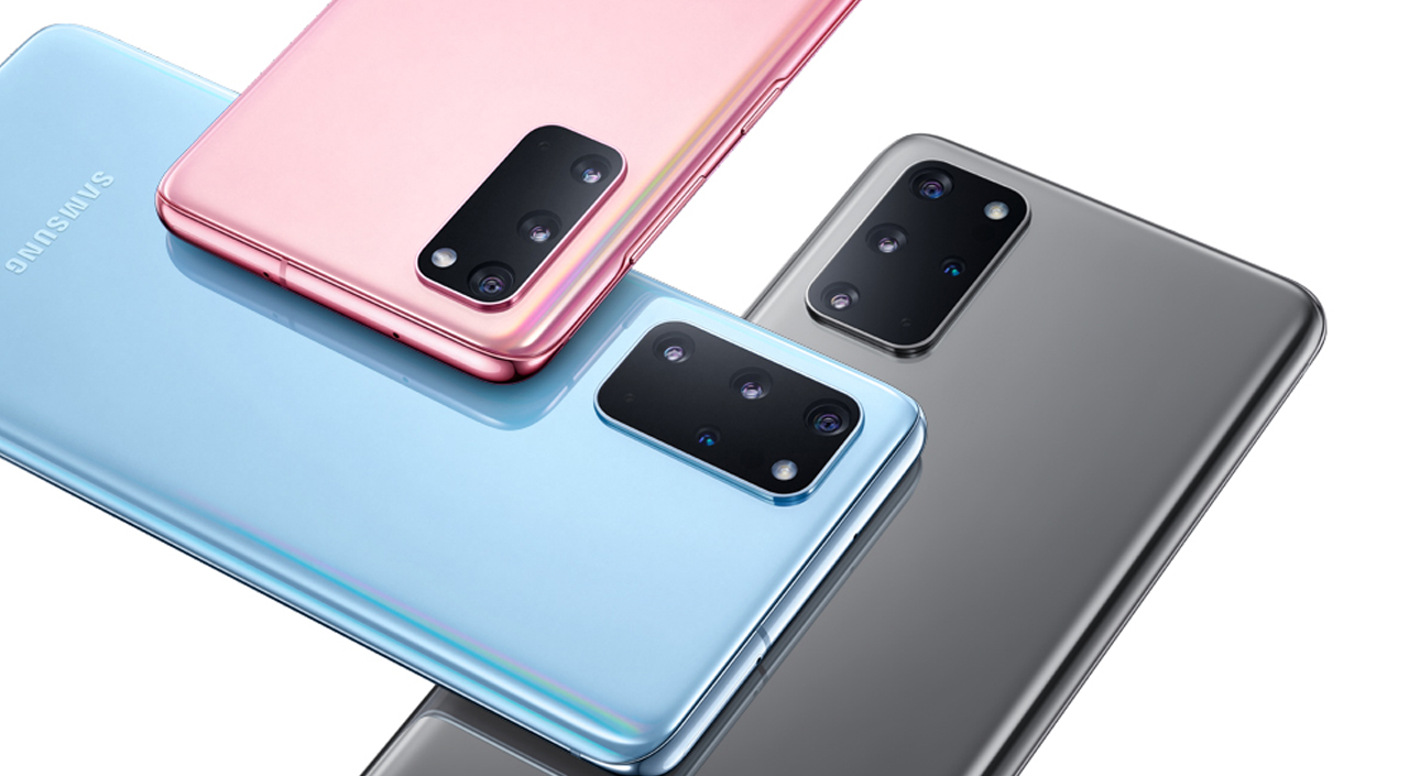 Samsung Galaxy S20 Three Colors