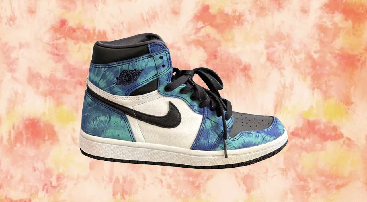 tie dye nike air jordan