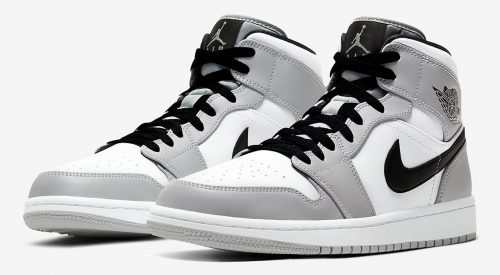 Air Jordan 1 Mid “Light Smoke Grey” feature image