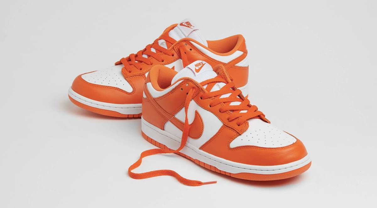 The Nike Dunk Low SP Orange Blaze Stars in this Week's Footwear Drops