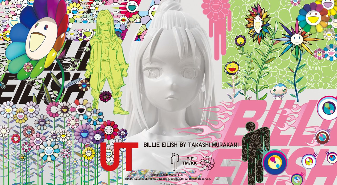 Billie Eilish x Takashi Murakami feature