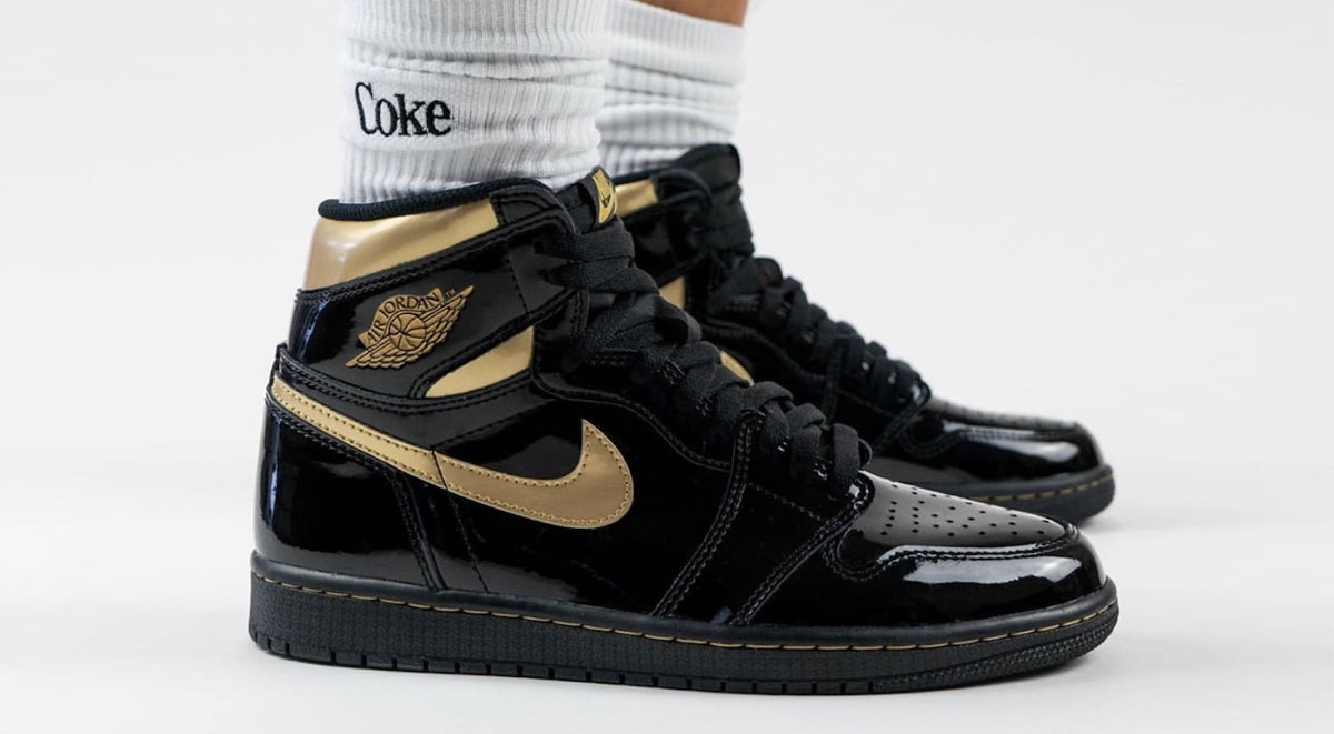 Culture Cartel 2020 Sneaker Drop Air Jordan 1 Black and gold