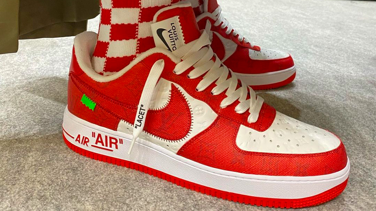 Louis Vuitton x Off-White x Nike Air Force 1: A Brief Look At The Colorways