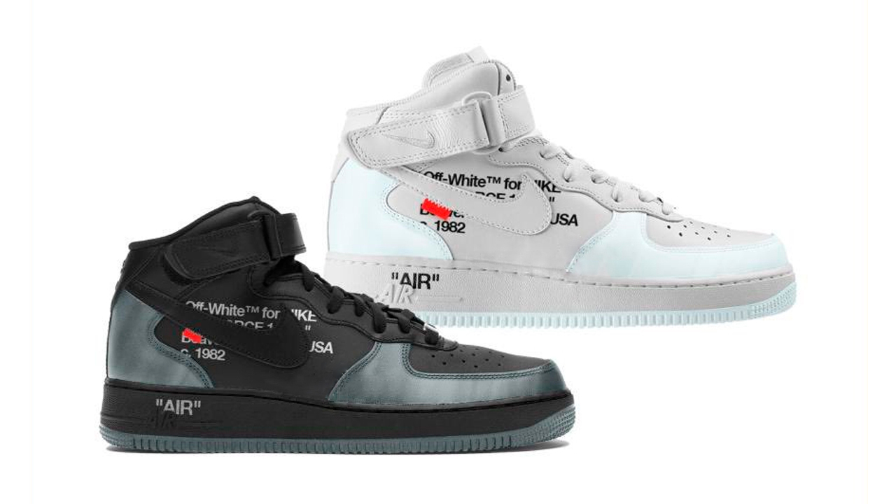 nike air force 1 off white drop