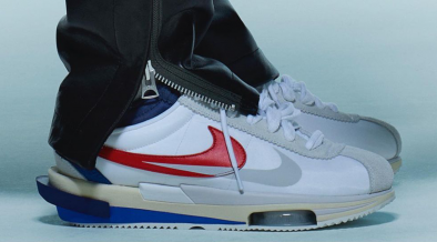 The first-ever Sacai x Nike Cortez is set to drop this year