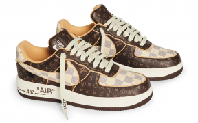 The Louis Vuitton x Nike Air Force 1 sold for more than ​​US$25 million