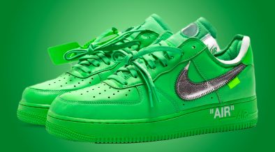 Off-white Air Force 1 Light Green Spark