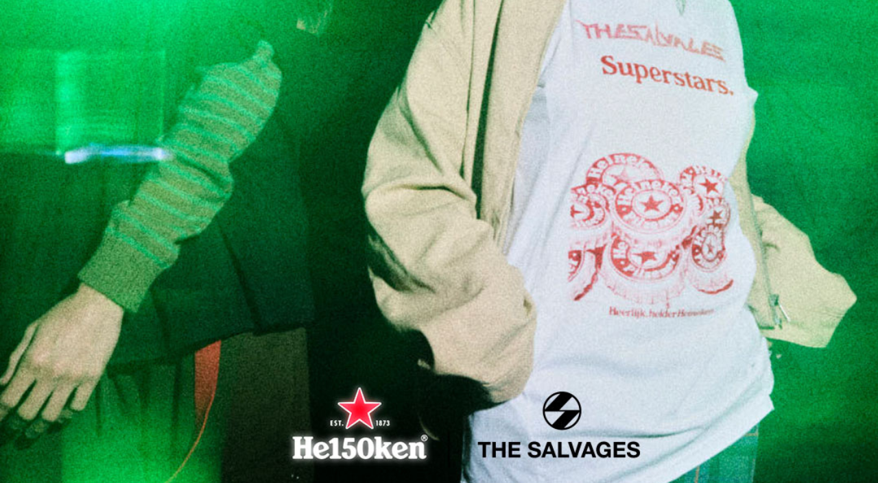 The Heineken x The Salvages Collab Has T-shirts And An Exclusive Party