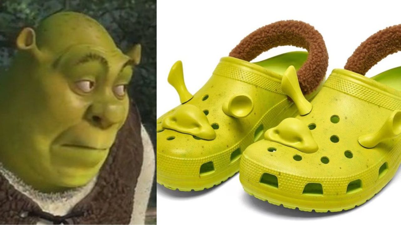 Crocs Shrek Crocs collab