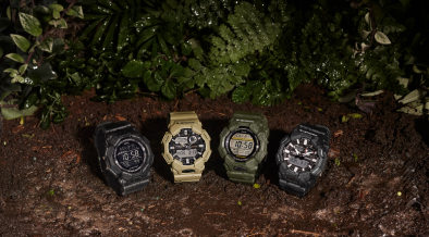 G-SHOCK Limitless Watches on ground