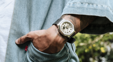 G-Shock G-Steel GBM-2100 light yellow gold