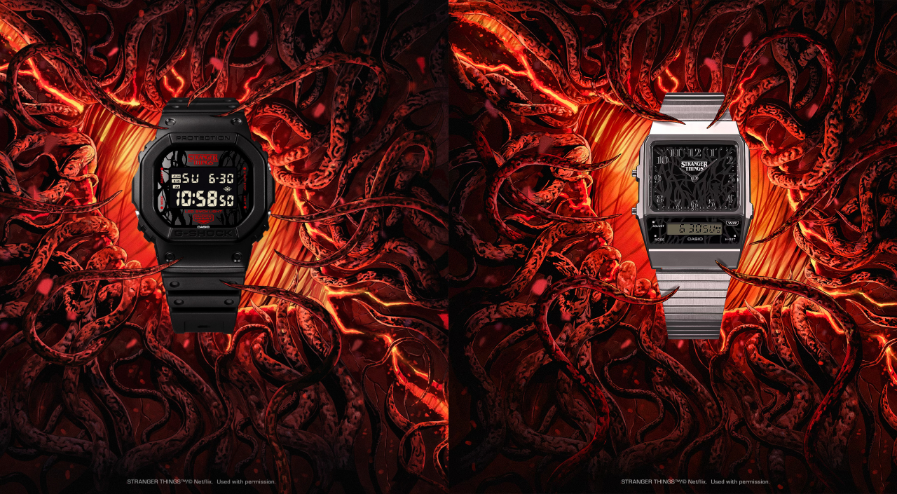 Stranger Things x CASIO Timepieces Return For The Final Chapter