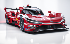 TOYOTA RACING car with CASIO branding