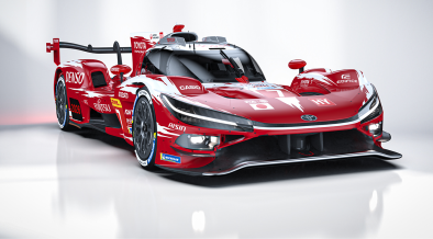 TOYOTA RACING car with CASIO branding