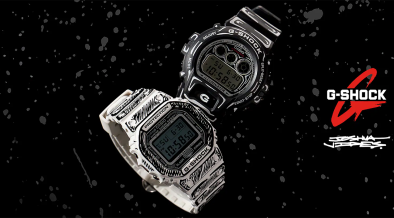 G-SHOCK x Joshua Vides turns everyday time into a living sketch