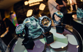 G-Shock Bold Camo line up at event